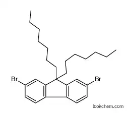 Molecular Structure of 794548-76-8 (9,9-Dihexyl-2,7-dibromofluorene)